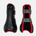 Veredus - Guêtres Ouvertes Carbon Gel Vento Color Edition Noir / Rouge – Image 3