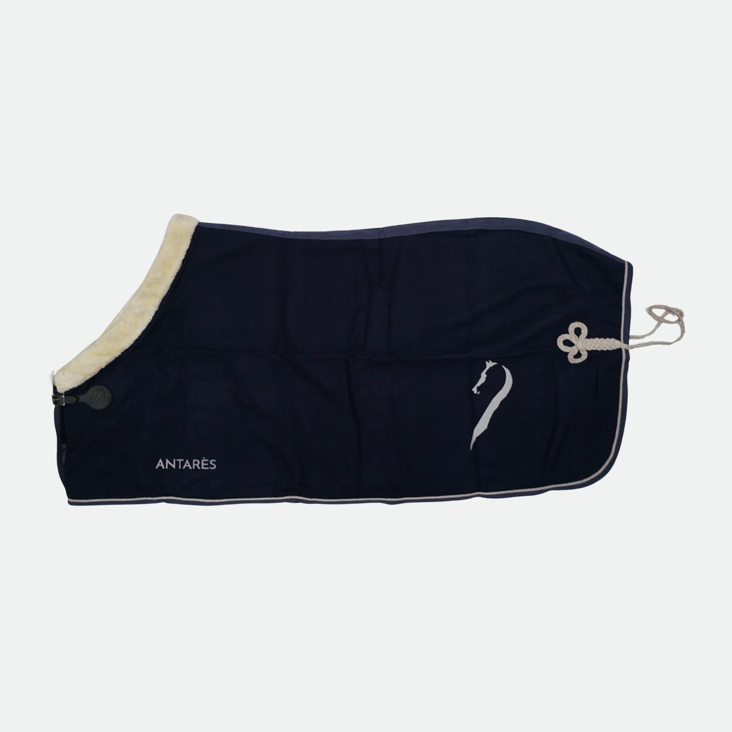 Antares-Sellier-Couverture-Laine-Marine-cheval-occasion-3-ART0622593 Antares Sellier - Couverture en Laine Bleu Marine – Image 1