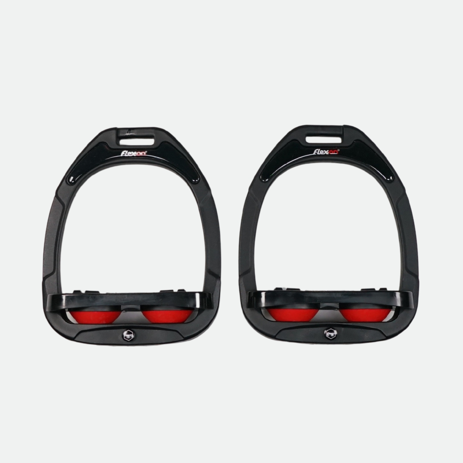 Flex-On-Etriers-Gc-Plateau-Incline-Ultra-Gripp-Noir-Noir-Rouge-cheval-occasion-2-ART0013568 Flex-On - Etriers Gc Plateau Incliné Ultra Gripp (Noir, Noir, Rouge) – Image 1