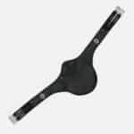 Forestier Sellier - Sangle Bavette Longue Avec Cache Mousqueton Noir