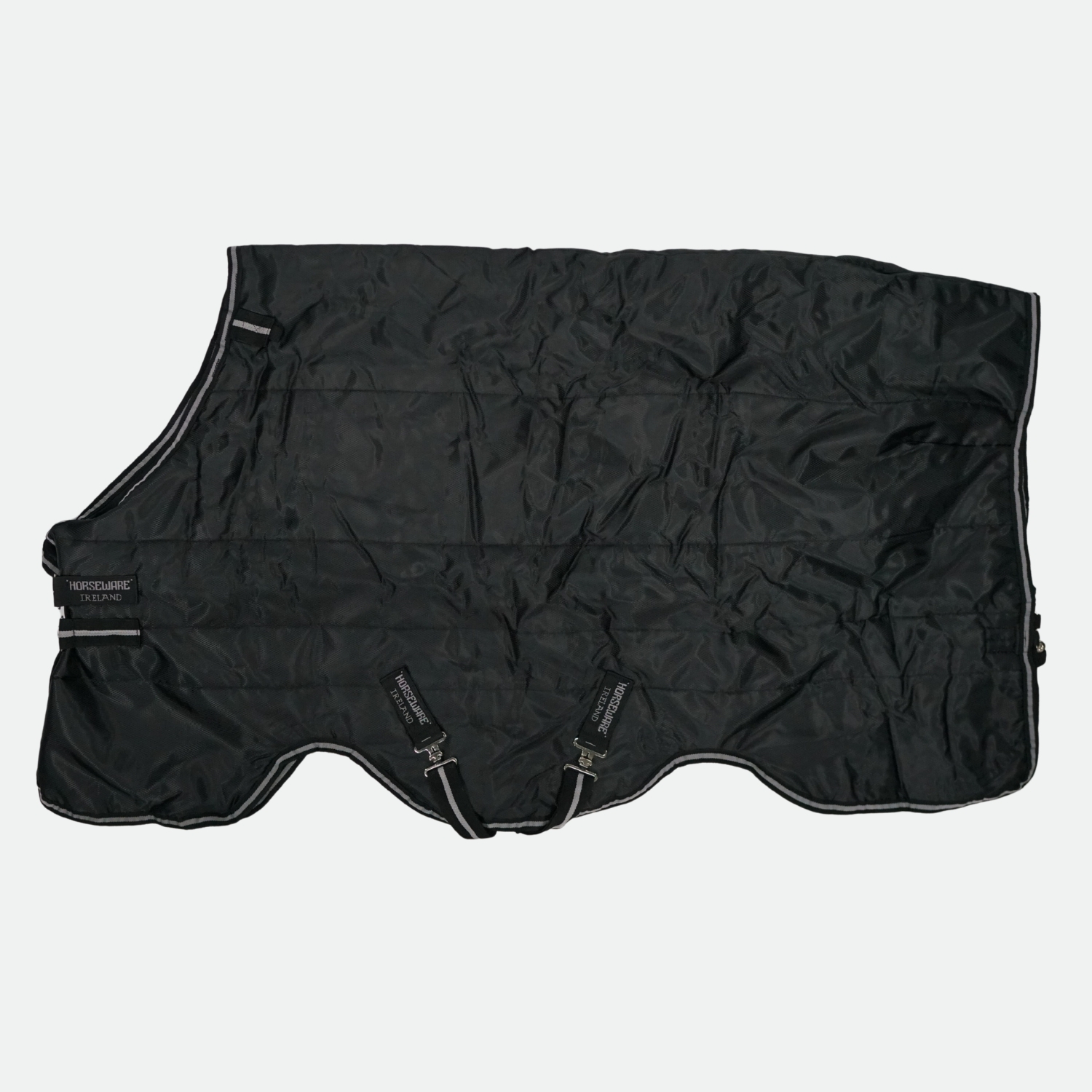 Horseware-Couverture-De-Box-Easy-Layer-100G-Noir-Gris-Carreaux-Blanc-cheval-occasion-1-ART0680909 Horseware - Couverture De Box Easy-Layer 100G Noir, Gris, Carreaux Blanc – Image 1