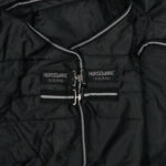 Horseware - Couverture De Box Easy-Layer 100G Noir, Gris, Carreaux Blanc – Image 3