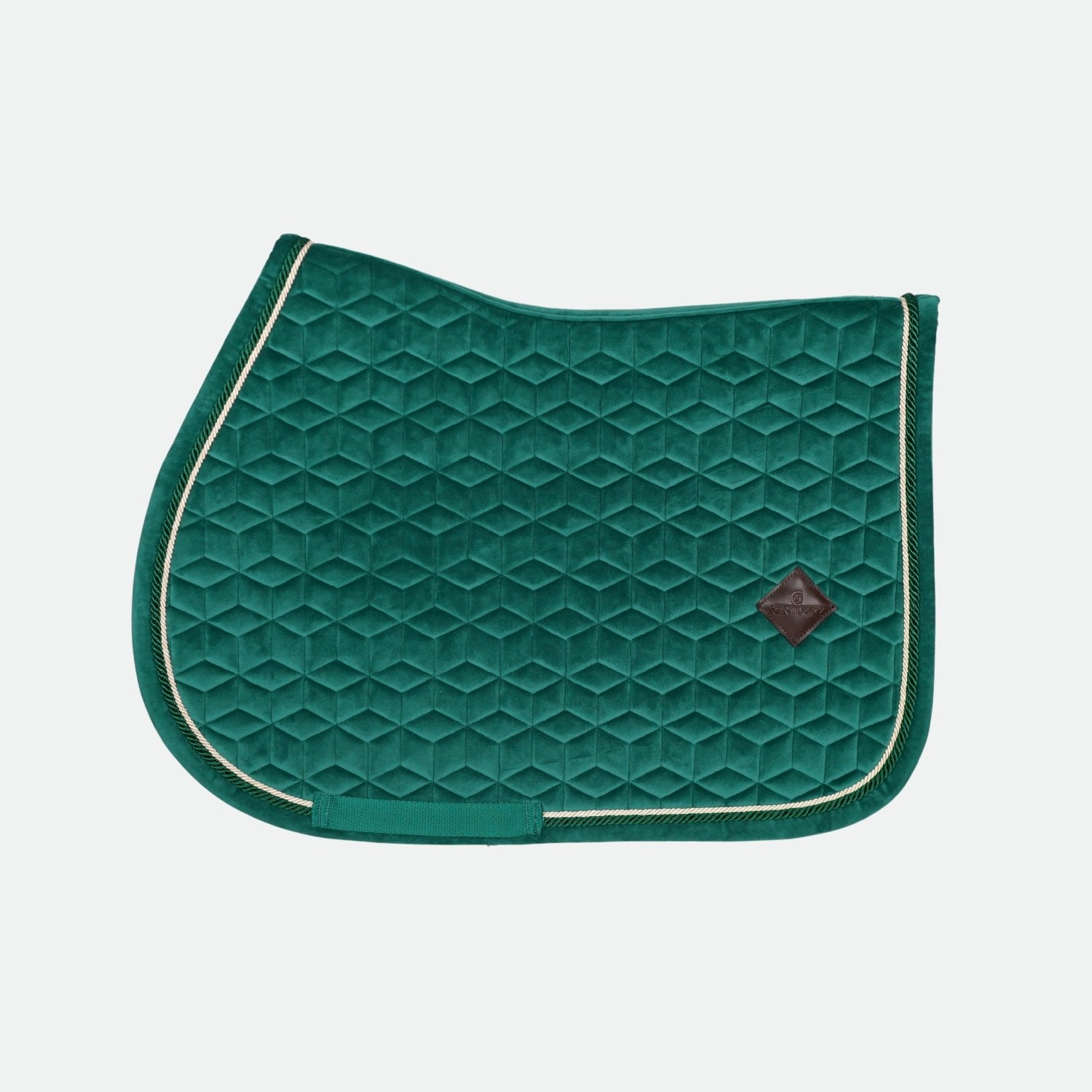 Kentucky-Horsewear-Tapis-De-Cso-Velvet-Pony-Vert-Sapin-cheval-occasion-3-ART0425302 Kentucky Horsewear - Tapis De Cso Velvet Pony Vert Sapin – Image 1