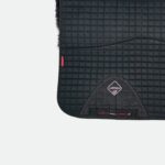 Lemieux - Tapis De Dressage Pro Lambskin Cotton Half Lined Square Noir / Noir – Image 3