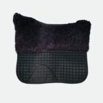 Lemieux - Tapis De Dressage Pro Lambskin Cotton Half Lined Square Noir / Noir – Image 2