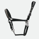 Norton Pro - Licol En Cuir Strass Noir