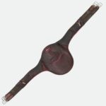 Cwd Sellier - Sangle Bavette Flexmotion Sport Color Châtaigne / Fuchsia