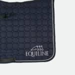 Equiline - Tapis De Dressage Avec Logo Brodé Bleu Marine – Image 2