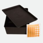 Grooming Deluxe - Boîte à nourriture pour cheval avec couvercle black – Image 2