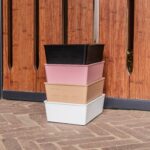 Grooming Deluxe - Boîte à nourriture pour cheval avec couvercle old rose – Image 3