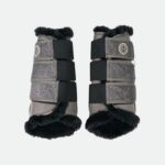 Harcour - Guêtres Fermées Cosmo Gris / Noir