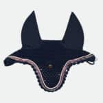 Ju&Pa - Bonnet Court Galon Disco Bord Bleu Marine