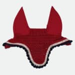 Ju&Pa - Bonnet Court Galon Triptyque Bord Bleu Marine Bordeaux