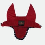 Ju&Pa - Bonnet Court Galon Triptyque Bord Bleu Marine Bordeaux – Image 2