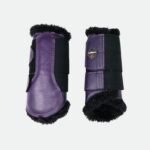 Lemieux - Guêtres Fermées Souples Doublées Mouton Blackcurrent – Image 2