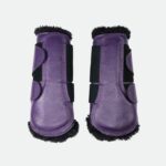 Lemieux - Guêtres Fermées Souples Doublées Mouton Blackcurrent – Image 3