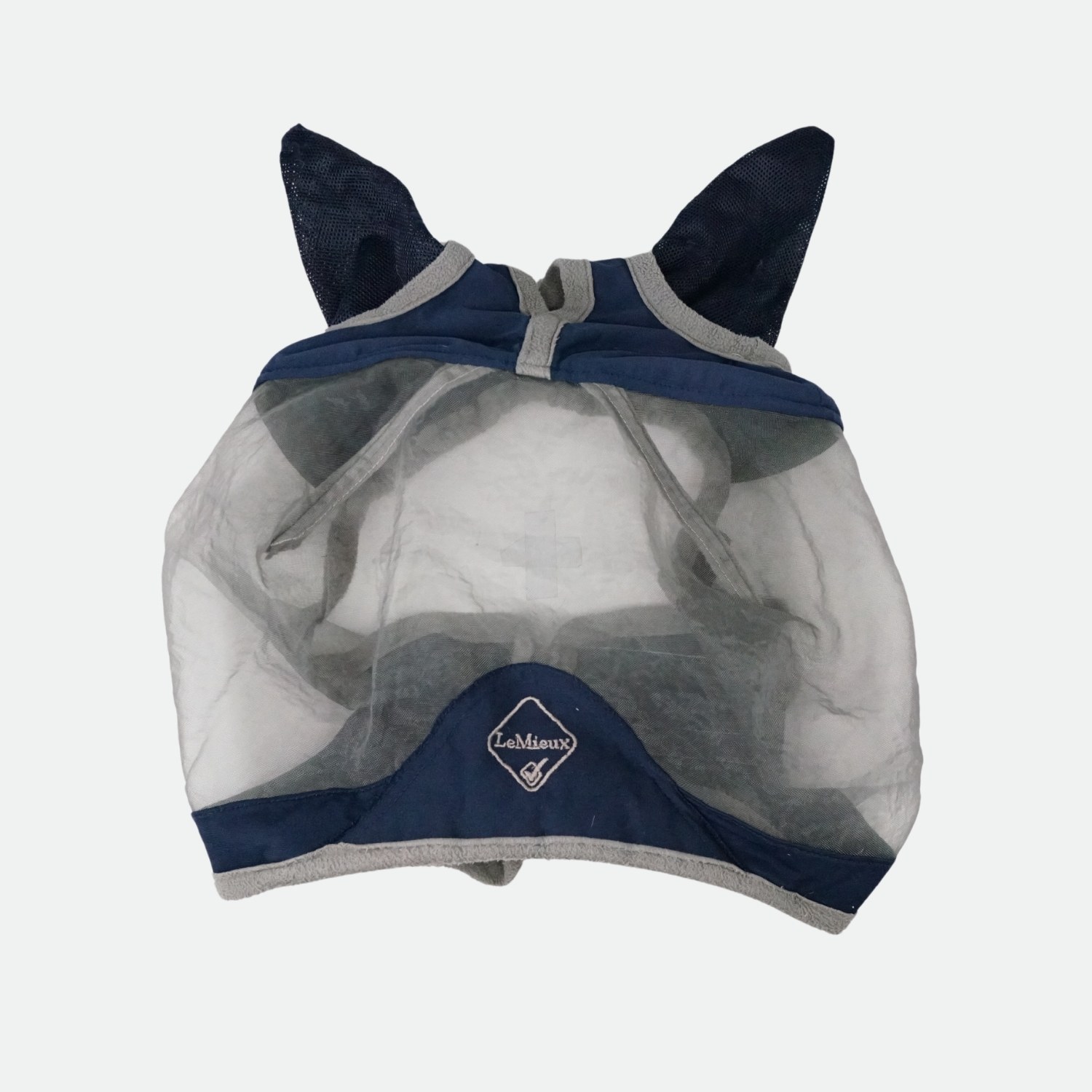 Lemieux-Masque-Anti-Mouches-Armourshield-Pro-Half-Navy-cheval-occasion-2-ART0190564 Lemieux - Masque Anti Mouches Armourshield Pro Half Navy – Image 1