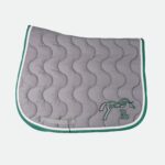 Pénélope Store - Tapis De Cso Point Sellier Classique Gris / Vert