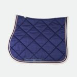 Rg Italy - Tapis De Cso Coton À Carreaux Personnalisé Marine