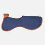 Bruno Delgrange - Amortisseurs Feutre Bleu Cuir Caramel