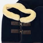 Kentucky Horsewear - Couvertures en laine / polaire Polaire Show Fleee Heavy Marine – Image 2