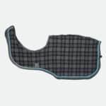 Rg Italy - Couvre-Reins Polaire Personnalisé Carreau Gris